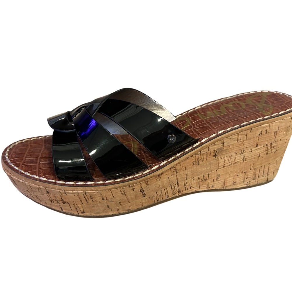 Sam Edelman Raynere Black Wedges Size 8